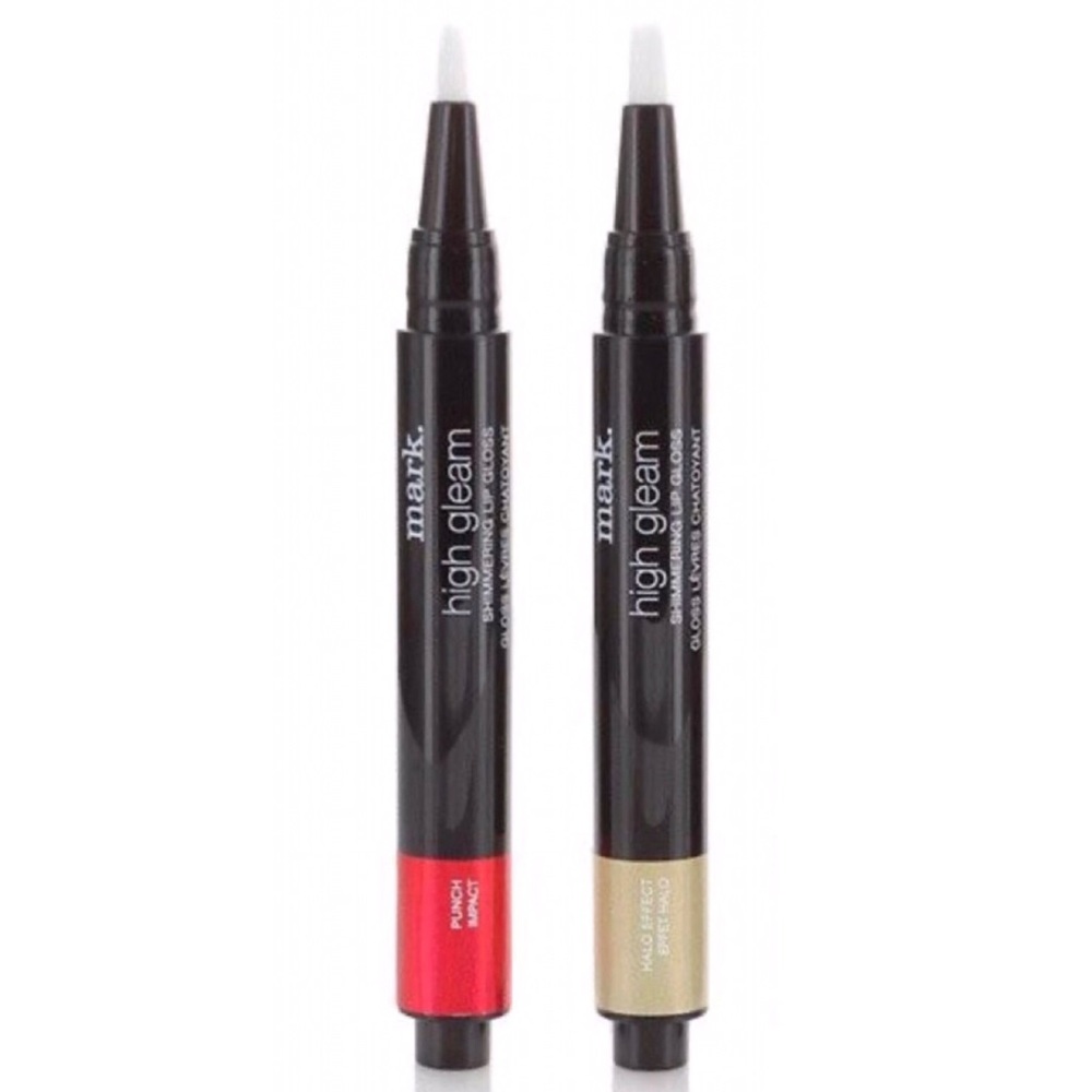Set of 2 Avon Mark High Gleam Shimmering Lip Gloss